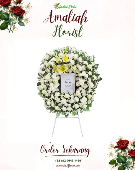 Krans Bunga Duka Karangkobar